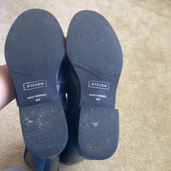 Steven by Steve Madden black boots size 6 - Picture 4 of 8